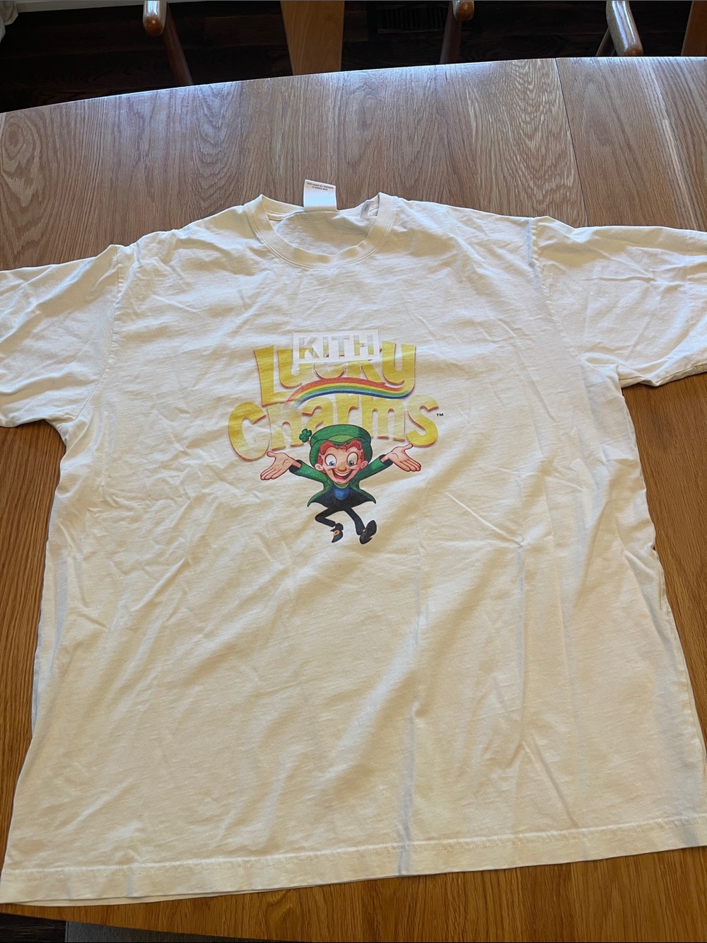 Kith x Lucky Charms' Tee with Multicolor Mascot preowned size XL